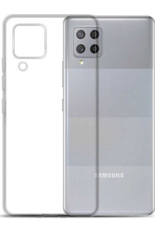 Galaxy M22 Kılıf Zore Şeffaf Ince Ve Esnek Süper Silikon Kılıf Renksiz