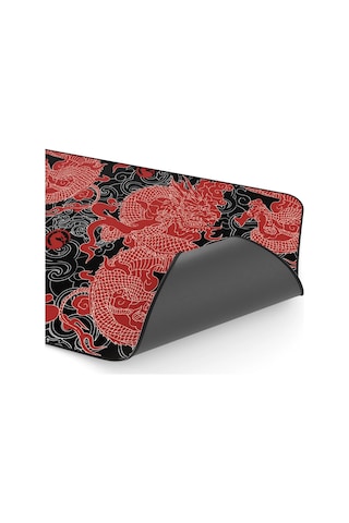 Hawk Mortal Kombat Red Dragon 90x40 Mouse Pad Cmcm1hwk0011