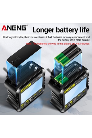 Moveevo Aneng Ac10 Ev Elektrik Prizi Testeri, Polarite Ve Faz Kontrol Cihazı, Abs Malzeme, 90-250v, Avrupa Standartı Pil Dahil Değil