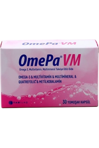 Omepa Vm 30 Yumuşak Kapsül