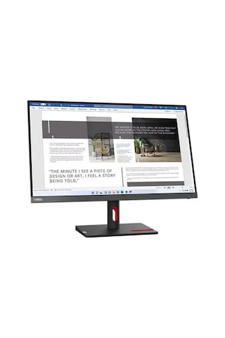 27 Lenovo S27ı-30 Thınkvısıon 63dfkat4tk Fhd 4ms 100hz Hdmı+vga Wled Monıtor