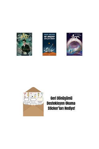 Artemis Fowl 8 - Son Muhafız + Ve Başka Bir Şey Daha + Artemis Fowl 1 + Okuma Sticker'ları