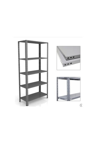 Mekoraf Mekoraf 31 X 93 5 Katlı 2 Mt Arsiv Ve Depo Çelik Raf Sistemi