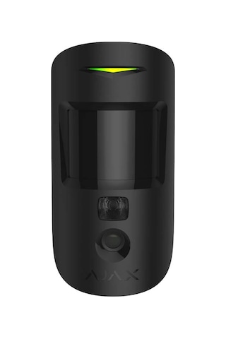 Ajax MotionCam Resim Çekme Özellikli Kameralı Kablosuz PIR Hareket Dedektörü Siyah Hub 2