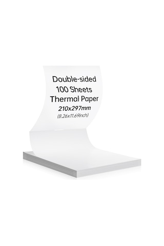 Maiyame A4 Boyutunda 100 Yapraklık Termal Kağıt Paketi, 210x297mm, 451g