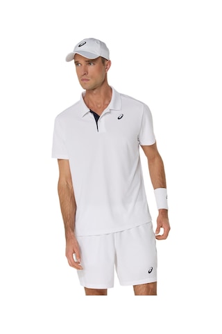 Asics Court Polo Erkek White Traditional Kısa Kollu Tshirt 2041a340-100 Beyaz