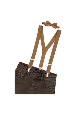 U.S. Polo Assn. Erkek Çocuk Camel Pantolon Askısı 50313418-VR015