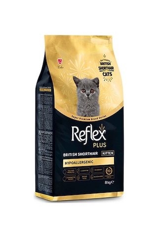 Reflex Plus Hypoallergenic British Shorthair Yavru Kedi Maması 8 KG