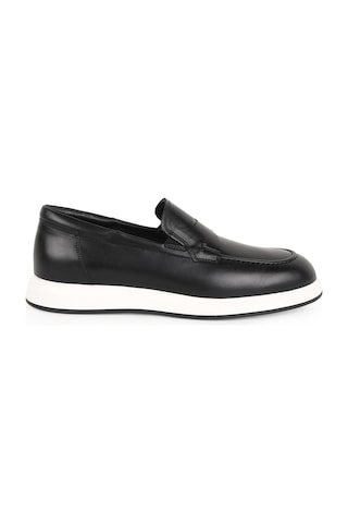 Lbr Erkek Loafer %100 Hakiki Deri Bağcıksız Penny Makosen Hafif Beyaz Eva Taban Klasik Günlük Ayakkabı H1028 Syh-byz