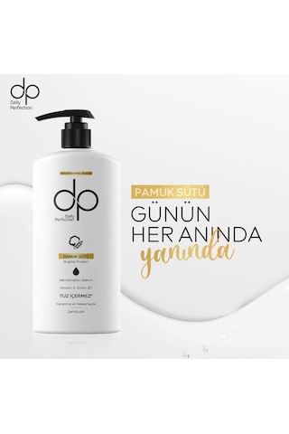 Dp Daily Perfection Şampuan Pamuk Sütü  12 x 500 ML