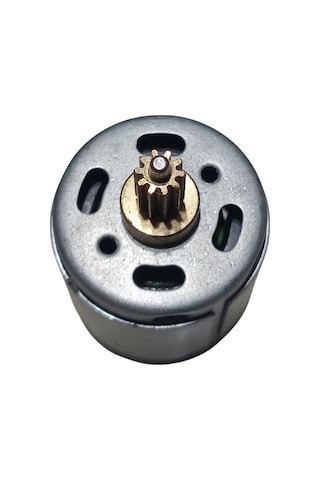 Ever Rs-365 Dc 9v 9750rpm Dc Motor 8mm Metal Dişli Çap 27.5mm Uzunluk 57mm Hobi Oyuncak Elektrik Deney Motoru
