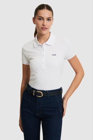 U.s. Polo Assn. Kadın Beyaz Tişört Basic 50323461-vr013