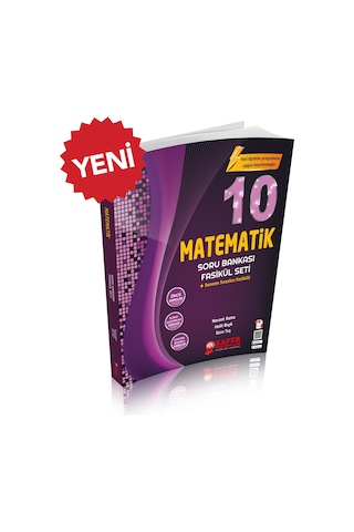 Zafer Yayınları 10. Sınıf Matematik Soru Bankası Fasikül Seti - Yeni