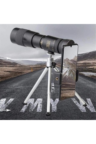 Monoküler Teleskop 4k Zoom Monoküler Binoküler Cep Teleskopu Fotoğraf Çekmek İçin Akıllı Telefonu Destekler