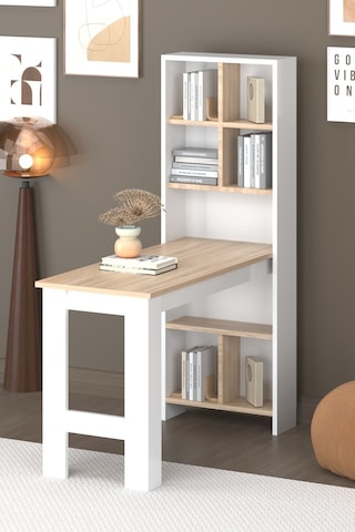 Riva Çok Amaçlı Dolap, Çok Amaçlı Masa, Mutfak Adası, Kiler Dolabı, Mutfak Masası Beyaz