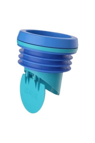 Pazly Suntek Tuvalet Flanş Conta Halkası Evrensel Sızıntı Önleme Mavi Mavi
