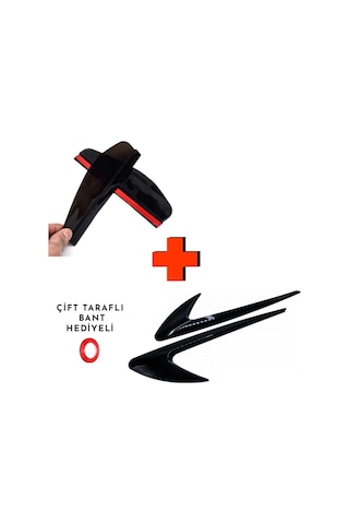 Renault Kangoo Çamurluk Venti / Ayna Rüzgarlığı Pianoblack