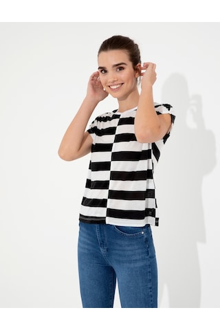 Pierre Cardin Kadın Siyah Tişört 50246194-vr046 Siyah