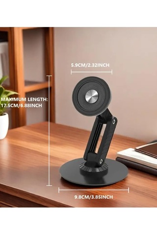 Lexroo Masaüstü Telefon Tutucu Manyetik Mıknatıslı Metal Taban 360 Derece Diğer