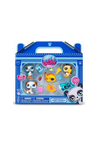 Littlest Pet Shop Minişler 5 Li Figür Seti S1 - Minişler Tatilde - 5 Cm
