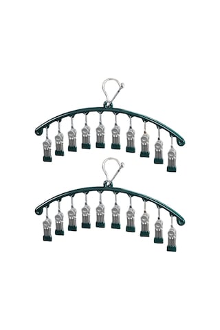 Xiaaokeji Dolap İçin Tayt Düzenleyici, Yoga Pantolon Askıları Yerden Tasarruf Sağlayan Yeşil Yeşil