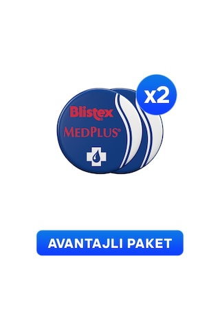 Blistex Kuruyan Ve Çatlayan Dudaklara Yoğun Bakım Kavanoz Medplus Jar 2 x 7 ML