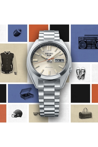 Seiko5 Sports Srpk91k Otomatik Erkek Kol Saati Metalik