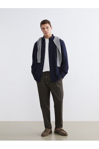 Lcw Vision Lacivert Slim Fit Erkek Gömlek