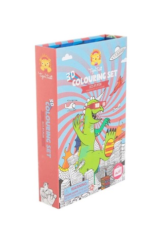 Tiger Tribe 3D Boyama Seti - Sci Fi Fun