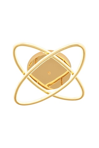 Star Gold 2li Kumandalı Ve Dimerli Beyaz, Sarı, Gün Işığı Ledli Plafonyer Avize Sb-ld-503 Krom