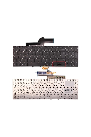 Samsung Uyumlu Np350, Np350E5C, Np350V5C Notebook Klavyesi (Siyah Tr) - 539628347