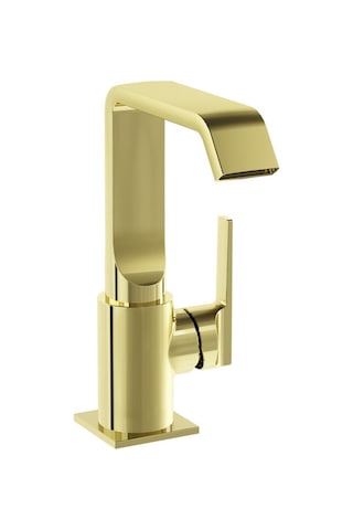 VitrA A4261674 Suit Yandan Lavabo Bataryası Soft Altın