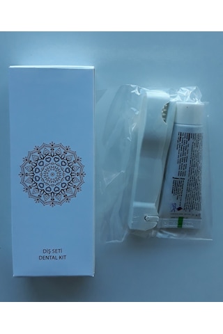 Seyahat Diş Macunu + Katlanır Diş Fırçası Kutulu Set 100 Adet
