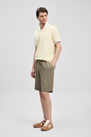 Lufian Landon Erkek Polo T-shirt 111040248 Sarı