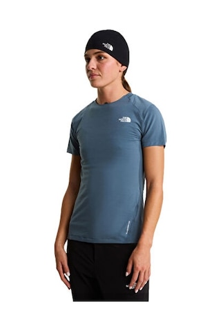 The North Face W Lıghtnıng Alpıne S/s Kadın Outdoor Tişörtü Nf0a8bt50u31 Gri