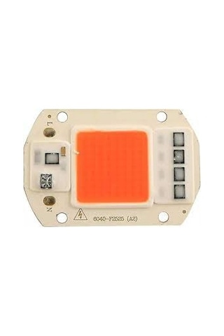PowerLed Cob Led 5 Adet 50 W Kırmızı Işık Ac Projektör Çip PowerLed Cob Led 5 Adet 50 W Kırmızı Işık Ac Projektör Çip