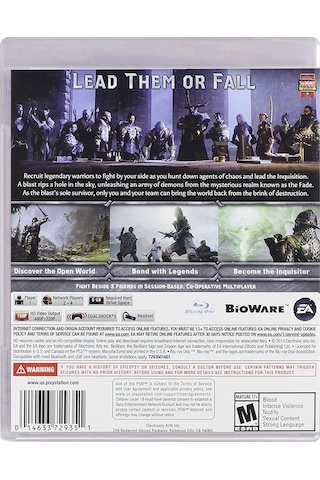 Dragon Age Inquisition PS3 Oyun