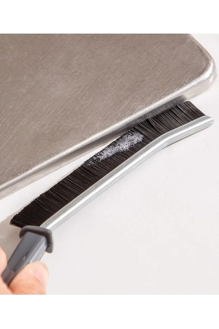 Dancemonkey Banyo Uzun Boşluk Fırçası Mutfak Fayansı Temizleme Çok Fonksiyonlu Fırça - Siyah