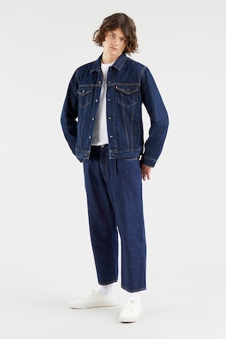 Levi's The Trucker Jacket Rockridge Trucker Orta İndigo Erkek Trucker Ceket Lacivert
