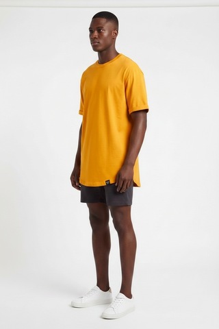 Blow Up Basic Clothing Normal Kalıp Erkek T-shirt 141111 Turuncu