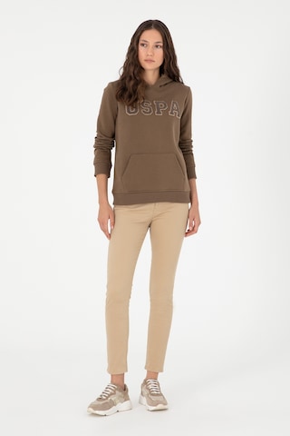 U.s. Polo Assn. Kadın Kum Pantolon Kanvas-chino 50290499-vr085 Kum