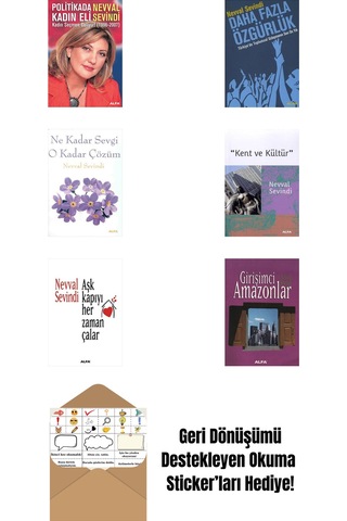 Nevval Sevindi 6 Kitap Set + Okuma Sticker'ları