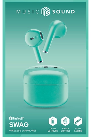 Cellularline Music Sound Swag TWS Bluetooth 5.0 Kulak İçi Kulaklık
