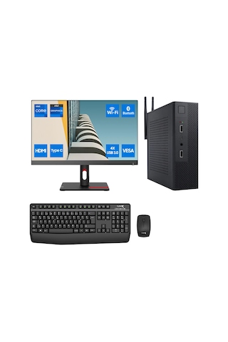 Turbox Mini-109 i5-6400 8 GB 512 GB M2 NVMe SSD 23.8" Free Dos Masaüstü Bilgisayar