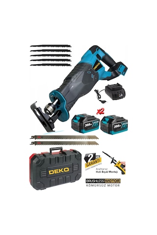 Deko DK7388 Tilki Kuyruğu Testere + 7 Bıçak Set