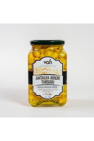 Vafi Turşu Serisi Antalya Biberi Turşusu 1000cc-500gr-8480