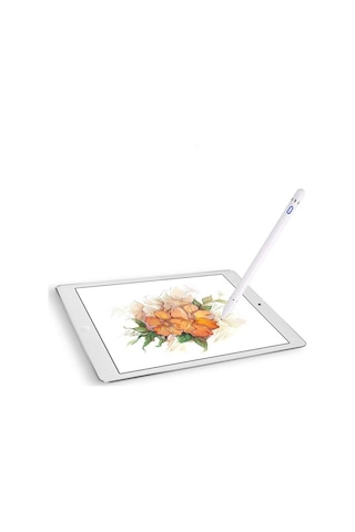 UnDePlus Pencil 08 Stylus Kapasitif Dokunmatik Kalem Beyaz