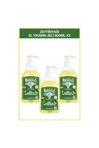 Le Petit Marseillais Zeytinyağı Sıvı Sabun 3 x 300 ML