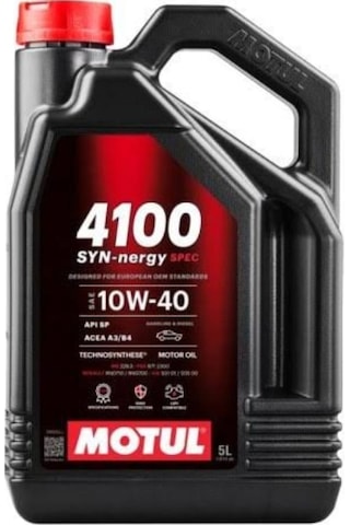 Motul 4100 Syn-Nergy 10W-40 Motor Yağı 5 L