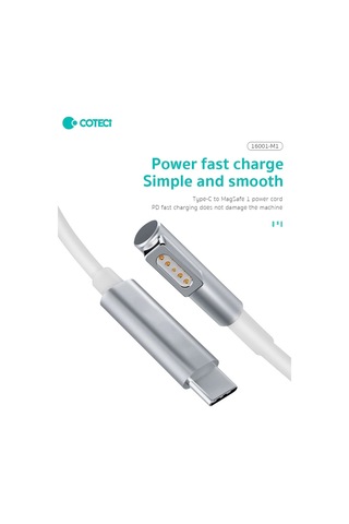 Delux Serisi Coteci Macbook Usb-c Şarj Ve Data Kablosu Ekipman Enerji İşlem
